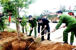 Kinh tế Nông nghiệp - Nông thôn Trại giam Bình Điền phát động trồng mới hơn 16.000 cây xanh các loại