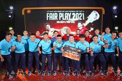 Fair Play 2021: Đội tuyển futsal Việt Nam được tôn vinh