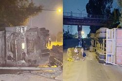 Cảnh báo ô tô tự lật trên địa bàn tỉnh Vĩnh Phúc