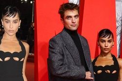 'Miêu nữ' Zoe Kravitz 'quên' nội y sánh đôi cùng Robert Pattinson trên thảm đỏ