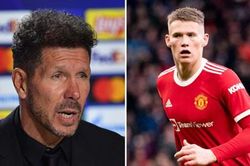 Simeone khen McTominay là 1 trong 2 tiền vệ 'đẳng cấp thế giới'