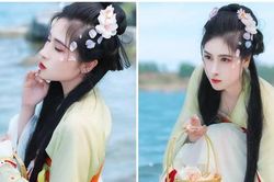 Xao động trước vẻ đẹp người thiếu nữ 'Thời Đường'