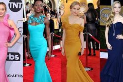 Những chiếc váy đẹp nhất thảm đỏ SAG Awards: 'Black Widow' Scarlett Johansson gây choáng!