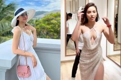 Phương Trinh Jolie gây sốt khi thử loạt váy cưới: Cắt xẻ hiểm hóc khiến dân tình đỏ mặt