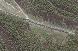 Đoàn xe dài hơn 64km của Nga tiến về Kiev