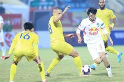 Bóng đá Việt Nam hôm nay: HAGL vs Hồng Lĩnh Hà Tĩnh (17h00). Hải Phòng vs Nam Định (18h00)