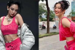 Thúy Ngân đụng hàng với Jennie, mất điểm vì cách tô son dặm phấn