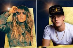 Lainey Wilson và Parker McCollum nhận giải tại ACM Awards 2022