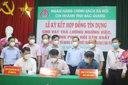 Cho vay trả lương phục hồi sản xuất: Chỉ giải ngân được nửa số tiền dự kiến