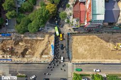 Toàn cảnh 'lô cốt' công trường Metro số 1 sắp được tháo dỡ