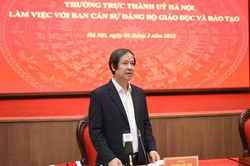 Bộ trưởng Nguyễn Kim Sơn: Giáo dục Thủ đô phải luôn là đầu tàu, dẫn dắt, lan tỏa