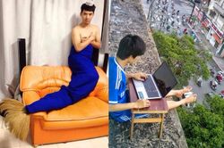 Cười bò với các thanh niên hài hước ăn vào máu làm gì cũng thấy 'muối ngập trời'