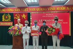 Trao thưởng thành tích xuất sắc trong phòng chống tội phạm ma túy