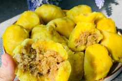 Bánh nghệ Thái Bình - món ăn dân dã mà gây nghiện của quê hương lúa