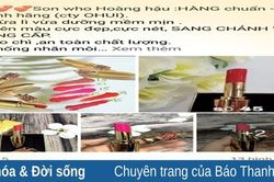 Cảnh giác tình trạng mỹ phẩm giả đội lốt hàng xách tay tràn lan trên 'chợ' mạng