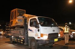 Loạt xe ben quá khổ, quá tải, chạy vào khu vực cấm: Bị xử phạt lại lấy lí do mưu sinh