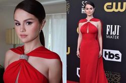 Visual hoàn hảo nhưng Selena Gomez cũng khó né ống kính hiểm hóc, lộ 'phụ tùng' trên thảm đỏ