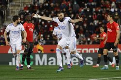 Benzema tỏa sáng, Real Madrid đánh bại 3-0 Mallorca