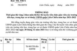 Đà Nẵng: Lạ lùng thí sinh thi viên chức nhận nhiệm sở qua tin nhắn?