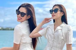 Nhan sắc 'còn thở là còn gỡ' của Đỗ Thị Hà hậu Miss World 2021