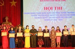 Phú Thọ: Cô giáo Nguyễn Thị Minh Thịnh đoạt Giải Nhì Hội thi báo cáo viên giỏi toàn quốc