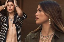 Sofia Richie chụp ảnh ngực trần táo bạo