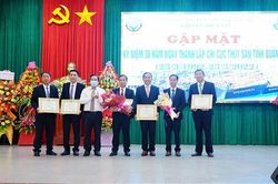 Gặp mặt kỷ niệm 30 năm ngày thành lập Chi cục Thủy sản