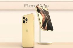 Lộ diện iPhone 14 Pro màu Gold: Cụm camera siêu to, viền mỏng hơn, màn hình được mở rộng
