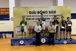 Bế mạc giải bóng bàn Vietnam National Team Tournament 2022