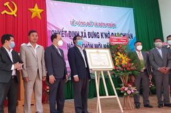 Xã cuối cùng của huyện Lạc Dương đón nhận đạt chuẩn nông thôn mới