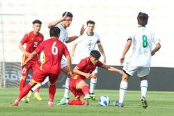 U23 Việt Nam chia điểm với U23 Iraq trong trận ra quân Dubai Cup 2022