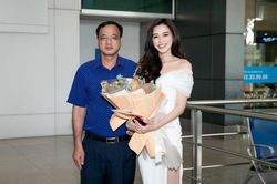 Hoa hậu Đỗ Thị Hà trở về Việt Nam sau khi dừng chân top 13 Miss World 2021