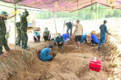 Tìm thấy 25 hài cốt liệt sĩ từ thông tin của cựu binh Mỹ