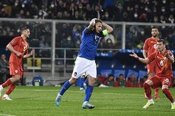 Ý 0-1 Bắc Macedonia: Nhận bàn thua phút bù giờ, Ý lần thứ 2 lỡ hẹn với World Cup