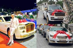 Dàn xe trăm tỷ 'dát vàng', phi cơ của đại gia buôn lợn Hải Dương
