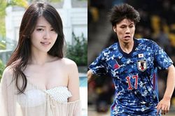 Tiền vệ tuyển Nhật Bản công khai bạn gái ca sĩ trước khi gặp Việt Nam