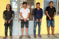 Công an Đồng Nai bắt băng nhóm thu tiền bảo kê hút cát