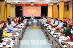 Giao ban công tác báo chí, xuất bản tháng 3