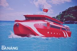 Khai trương tuyến vận tải thủy từ Đà Nẵng ra đảo Lý Sơn