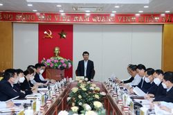 Ban Thường vụ Tỉnh ủy làm việc với Ban Thường vụ Huyện ủy Bát Xát