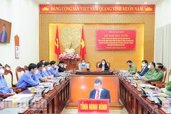 Hội nghị trực tuyến sơ kết 7 năm thực hiện Quy chế phối hợp công tác giữa các cơ quan khối Nội chính Trung ương