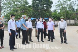 Đoàn công tác Ban Dân vận Trung ương làm việc tại Sơn Dương