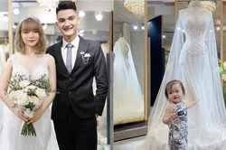 Mạc Văn Khoa sắp tổ chức hôn lễ, con gái cưng hớn hở cùng mẹ đi thử váy cưới