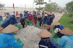 Gần 3.000 ha lúa bị ngập, nhiều vùng trũng ở Quảng Trị bị chia cắt do mưa lớn