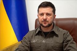Ukraine đề nghị Pháp hỗ trợ thiết lập các hành lang nhân đạo