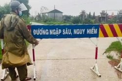 Thừa Thiên - Huế: Người phụ nữ tử vong khi đi qua đoạn đường ngập nước