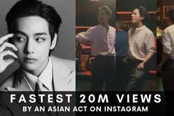 V BTS đạt kỷ lục Instagram trên toàn cầu đáng kinh ngạc