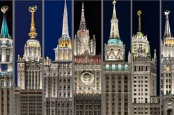 Điểm danh 7 tòa cao ốc huyền thoại thời Stalin ở Moscow