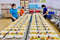Bắc Giang: 100% nhà trường có bếp ăn tập thể cam kết bảo đảm an toàn thực phẩm