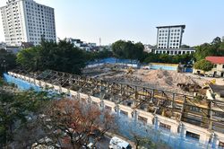 Dừng thi công dự án cao ốc gần quảng trường Ba Đình